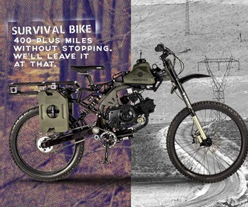Motoped Survival Bike