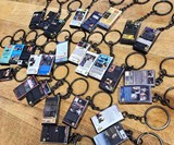 Miniature VHS Movie Keychain Charms