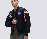 Alpha Industries Men's Apollo MA-1 Flight Jacket