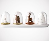 Snow Globe Spice Jars & Seasoning Shakers