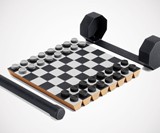 Rolz Chess & Checkers Set