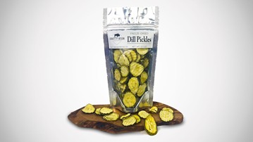 Freeze-Dried Dill Pickles Freeze-Dried Dill Pickles