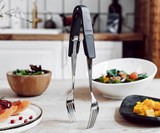 Anytongs - Turn Any Eating Utensils into Tongs