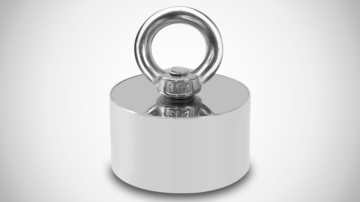 1,000-Pound Pull Force Fishing Magnet