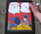 Batman Slap Meme Dry Erase Board