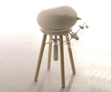 The Excuse Me Stool for Social Escape