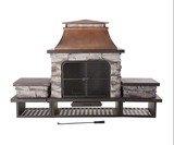 Bel Aire Outdoor Fireplace