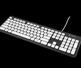 Logitech Washable Keyboard - Top View
