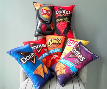 Bag of Chips Pillows Bag of Chips Pillows