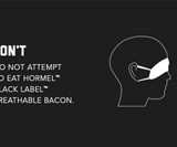 Hormel Bacon-Scented Face Mask