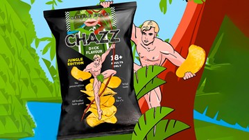 Chazz Genitalia-Flavored Kettle Chips Chazz Genitalia-Flavored Kettle Chips