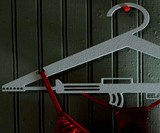 AR-15 Rifle Clothes Hangers