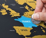 TravelScratcher Scratch-Off World Map