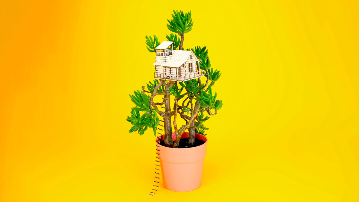 Plant-House Houseplant Treehouse Plant-House Houseplant Treehouse