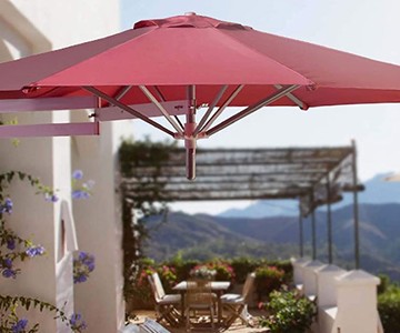 Wall-Mounted Patio Umbrella
