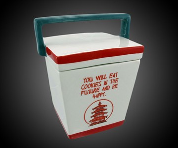 Chinese Takeout Box Cookie Jar Chinese Takeout Box Cookie Jar