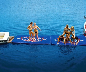 Inflatable Floating Water Walkway Inflatable Floating Water Walkway