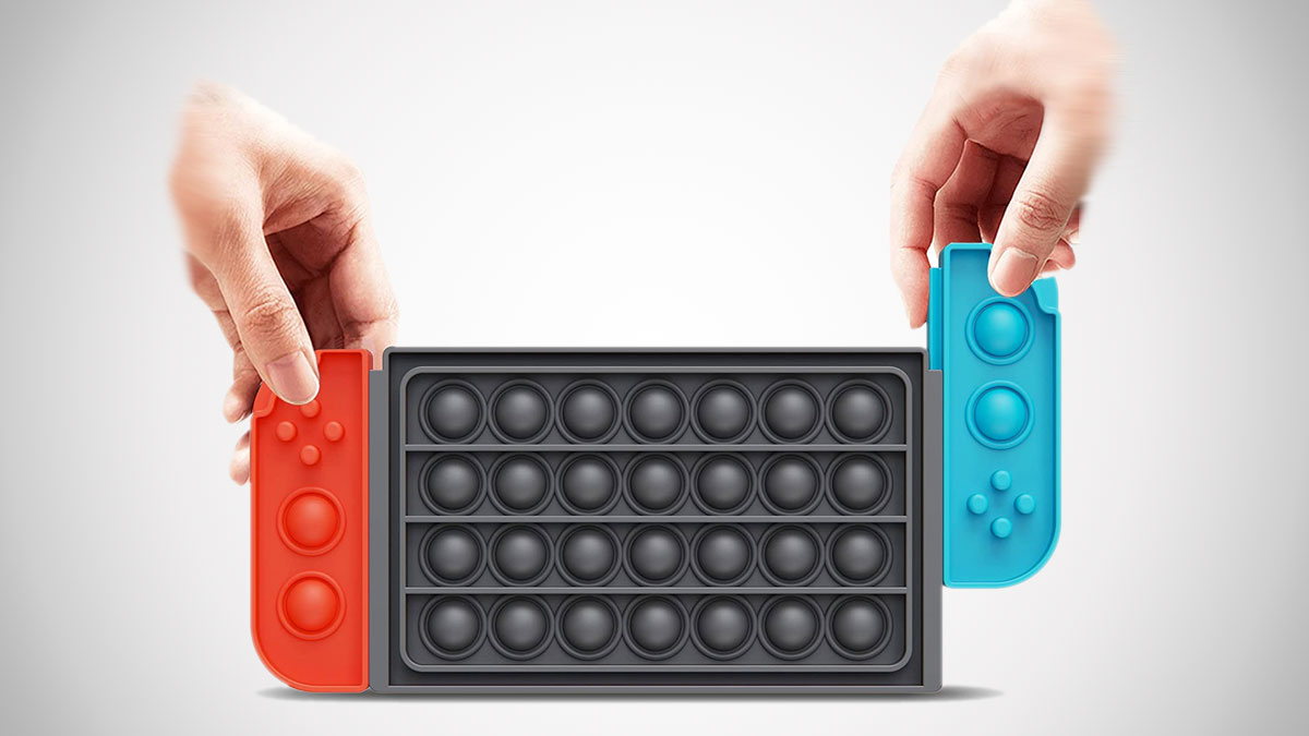 Nintendo Switch-Style Pop Bubble Fidget Toy Nintendo Switch-Style Pop Bubble Fidget Toy