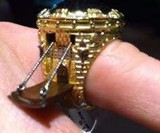 Black Diamond Castle Ring