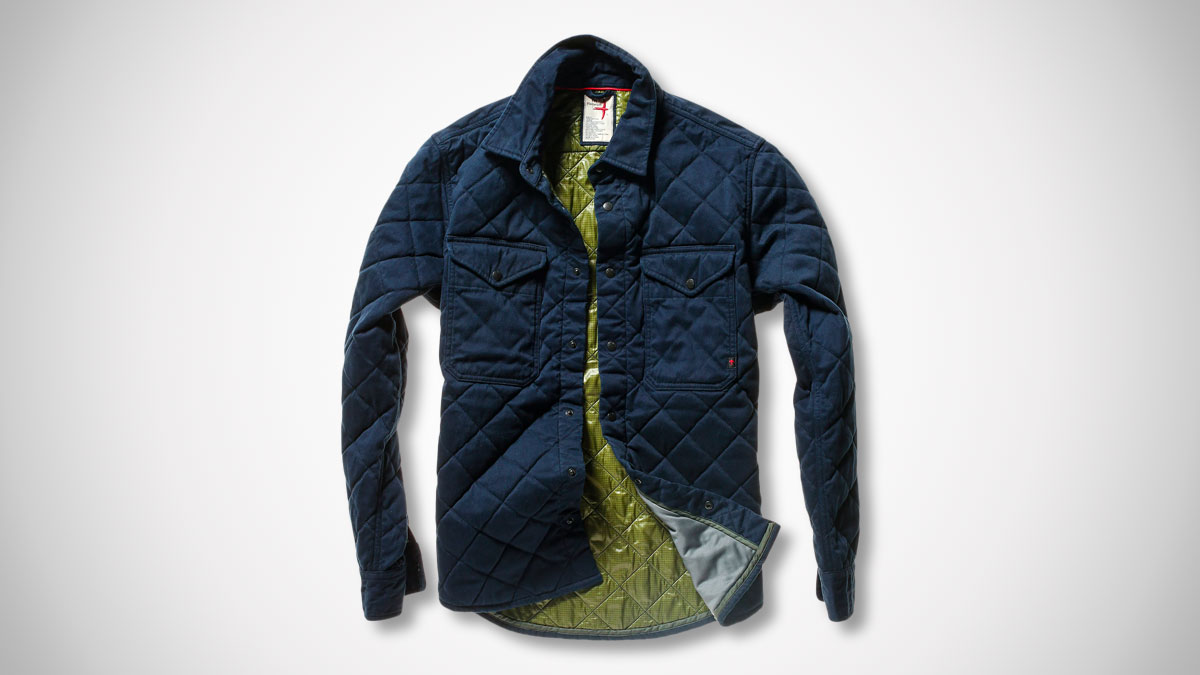 Relwen Moleskin Twill Insulated Shirtjacket Relwen Moleskin Twill Insulated Shirtjacket