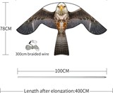 Flying Hawk Kite Bird Deterrent
