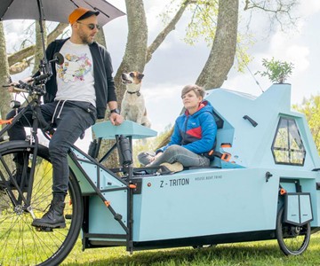 Zeltini Z-Triton House-boat-trike