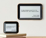 Author Clock - Literary Quote Time Display
