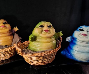 Handmade Baby Jabba Dolls Handmade Baby Jabba Dolls