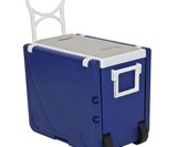 Rolling Cooler with Fold-Out Table & Chairs