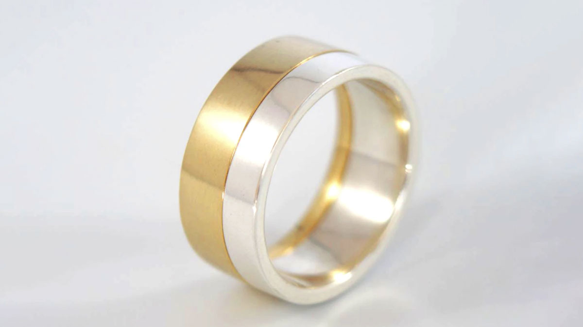 Collide Connecting Engagement & Wedding Rings for Men Collide Connecting Engagement & Wedding Rings for Men