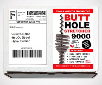 Butt Hole Stretcher Prank Mail
