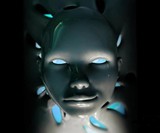 Face of Siri iPhone Cover - Closeup