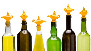 Oiladdin - Aladdin Lamp Oil Pourer & Stopper