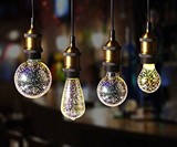 3D Fireworks Light Bulbs