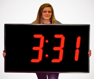 Jumbo Digital Wall Clock Jumbo Digital Wall Clock