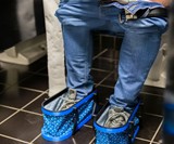 Crapper Concealer - Toilet Stall Shoe Covers