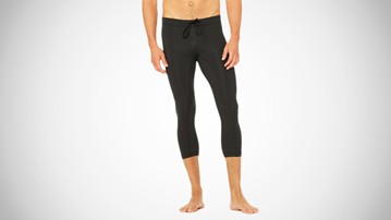 Alo Yoga Men's Warrior Compression Capri Alo Yoga Men's Warrior Compression Capri