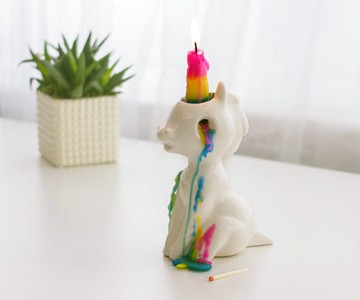Crying Unicorn Candle Crying Unicorn Candle