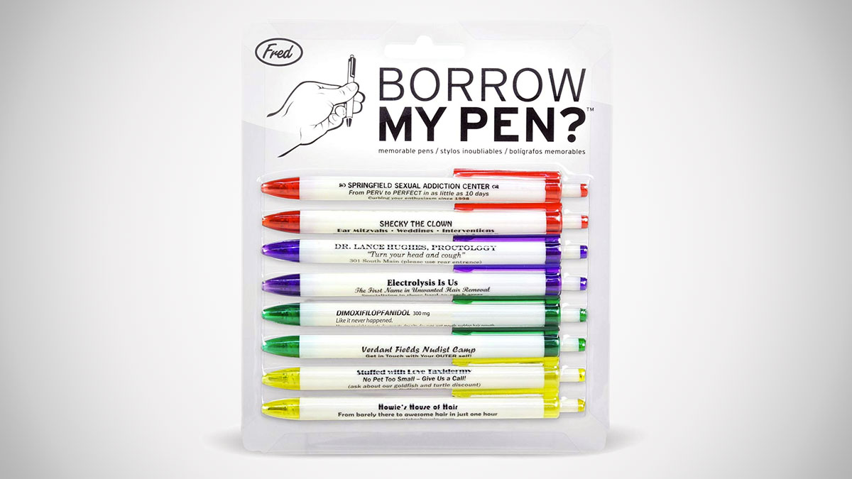 Borrow My Pen Subversive Pen Set