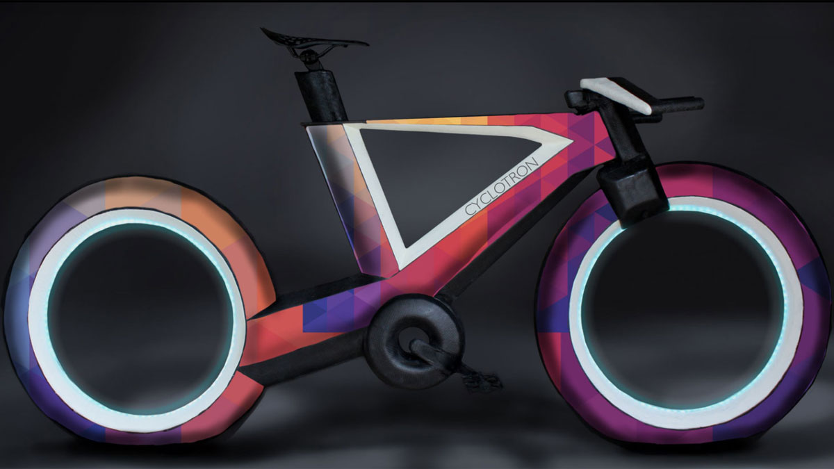 Cyclotron Spokeless Smart Bicycle