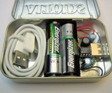 USB Gadget Charger Peppermint Altoids Tin