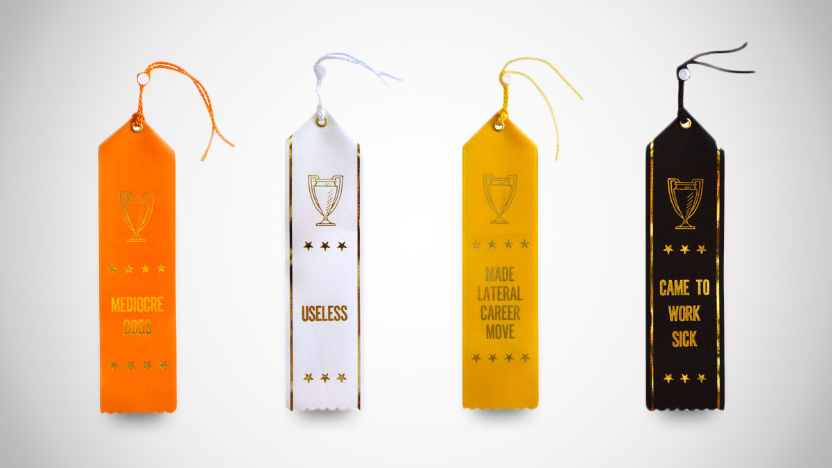 Worst Co-Worker Ribbon Set Worst Co-Worker Ribbon Set