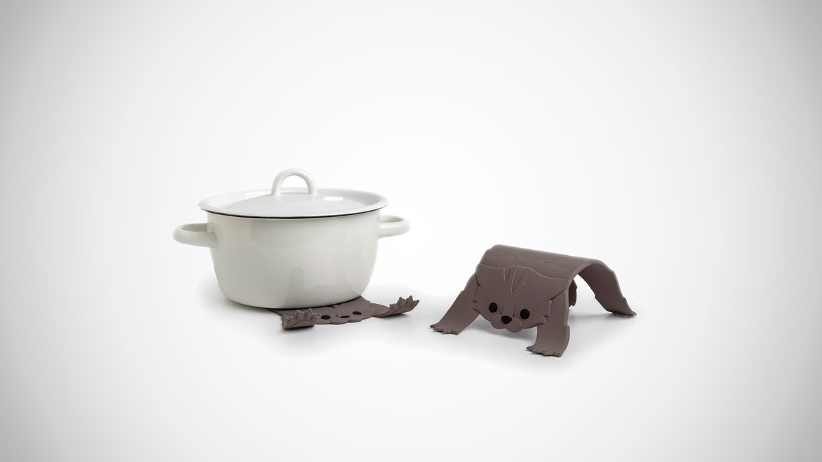 Scaredy Cat Hot Pot Trivet