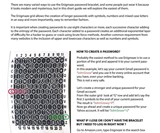 Enigmaze Internet Password Bracelet