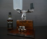Wood Liquor & Mixer Dispenser