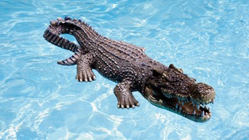 Floating Crocodile Pool & Pond Decoy Floating Crocodile Pool & Pond Decoy