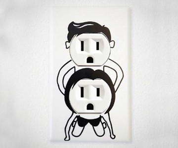 Naughty People Outlet Stickers Naughty People Outlet Stickers