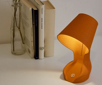 Ohmie Lamp - Lamp Made from Orange Peels Ohmie Lamp - Lamp Made from Orange Peels
