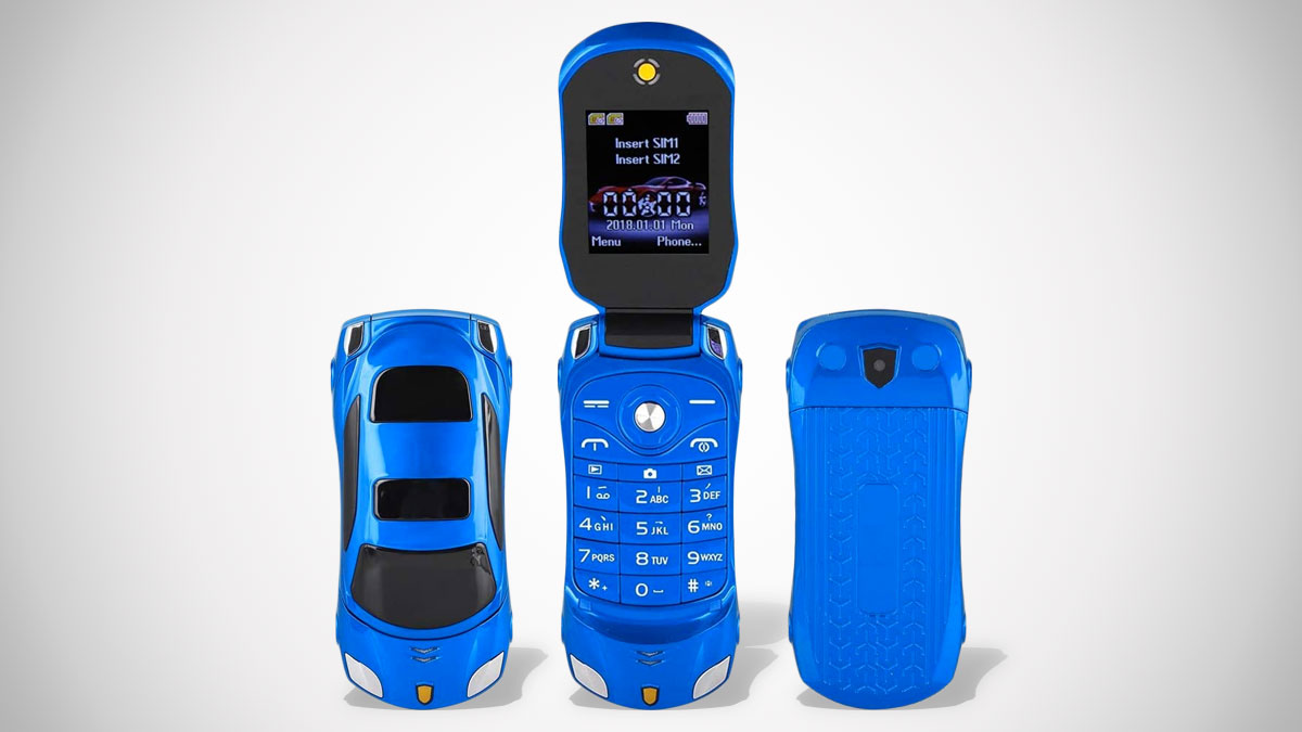 Sports Car Flip Phone Sports Car Flip Phone