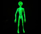 Area 51 5-Foot Glow-in-the-Dark Alien Statue